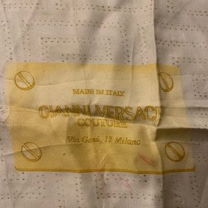 Versace scarf - beautiful colors!